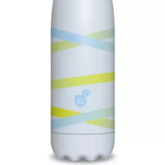Ars Una kulacs duplafalú fém Ribbon Yellow 500 ml