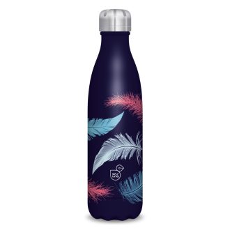 Ars Una Duplafalú Fémkulacs-500 Ml - Feather-Dark