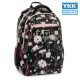 Ars Una Ars Una Flowery Black Ergonomikus Hátizsák 27 L