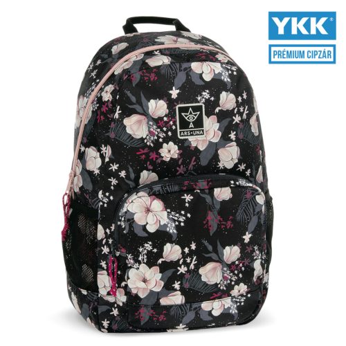 Ars Una Ars Una Flowery Black Hátizsák Au-14