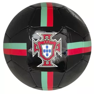 Portugál labda fekete 5-ös méret