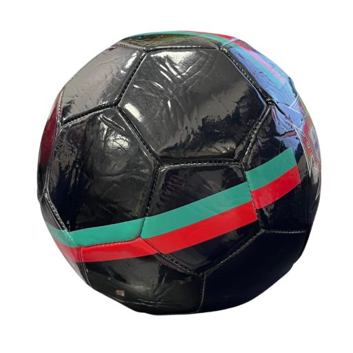 Portugál labda fekete 5-ös méret