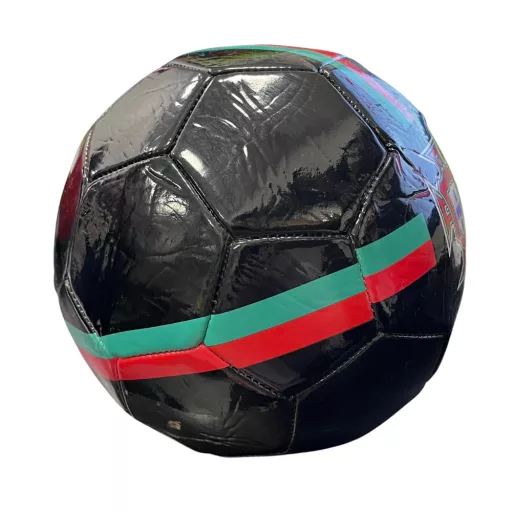 Portugál labda fekete 5-ös méret