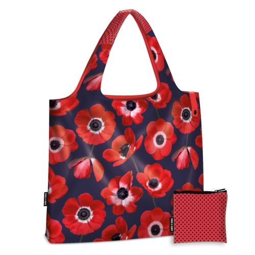 Ars Una Ars Una Bevásárlótáska 22 L - Anemones Dark