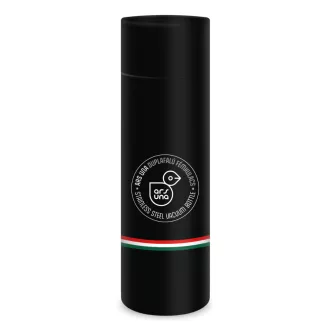 Ars Una kulacs duplafalú fém Flag Black 600 ml