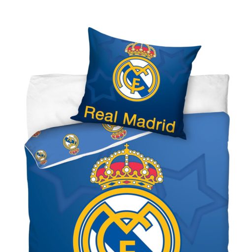 Real Madrid ágynemű 140x200 pamut kék