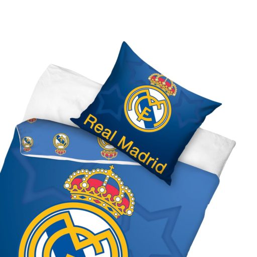 Real Madrid ágynemű 140x200 pamut kék