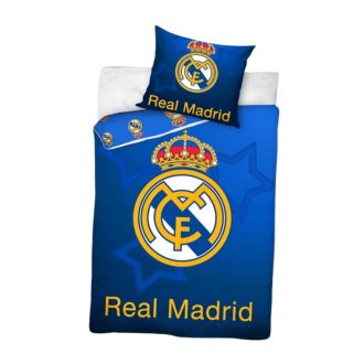Real Madrid ágynemű 140x200/70x80 pamut kék