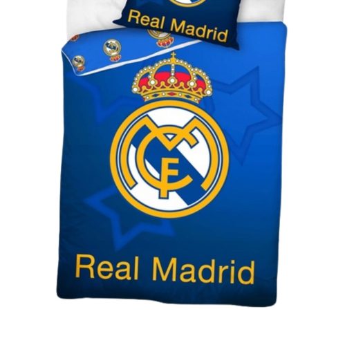 Real Madrid ágynemű 140x200/70x80 pamut kék