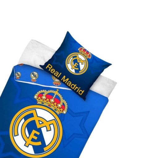Real Madrid ágynemű 140x200/70x80 pamut kék