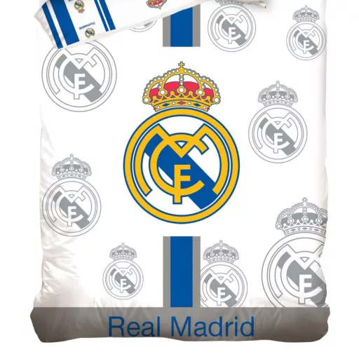 Real Madrid ágynemű 140x200 pamut fehér 70x90 párna