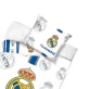 Real Madrid ágynemű 140x200 pamut fehér 70x90 párna