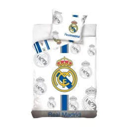 Real Madrid ágynemű 140x200 pamut fehér