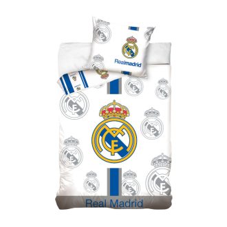 Real Madrid ágynemű 140x200 pamut fehér