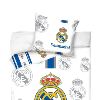 Real Madrid ágynemű 140x200 pamut fehér