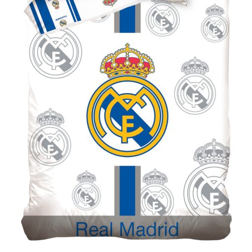 Real Madrid ágynemű 140x200 pamut fehér