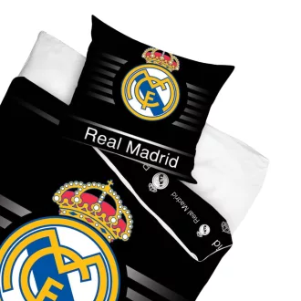 Real Madrid ágynemű 140x200 pamut fekete