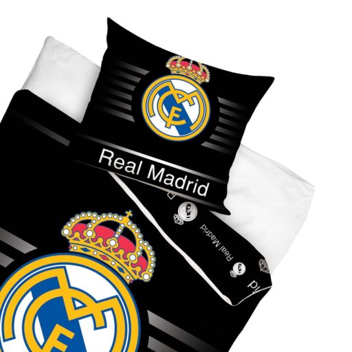 Real Madrid ágynemű 140x200 pamut fekete