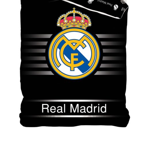Real Madrid ágynemű 140x200 pamut fekete