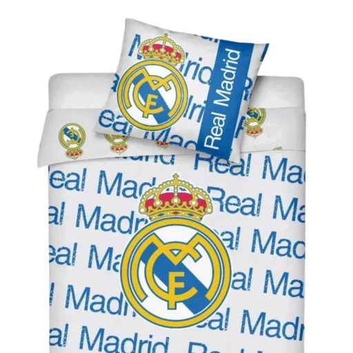 Real Madrid ágynemű pamut 140x200, 70x90 Royal