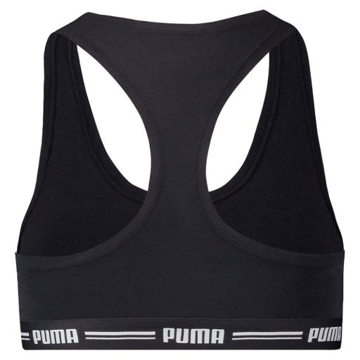 Puma női sport alsó gumis derékrésszel - csípőfazon - 2 darab/csomag - fekete - M