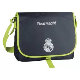 Real Madrid oldaltáska, iskolatáska Lime