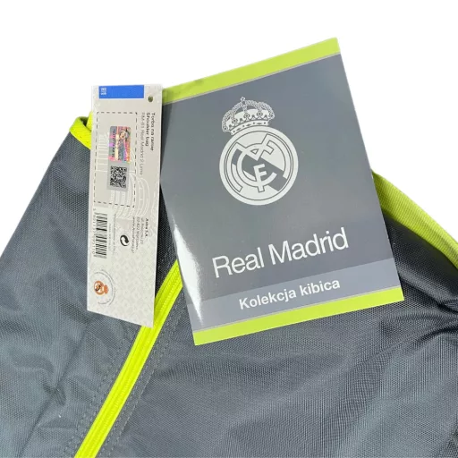 Real Madrid oldaltáska, iskolatáska Lime
