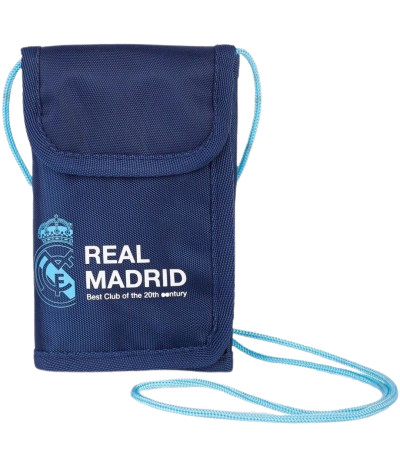 Real Madrid pénztárca tépőzáras nyakbaakasztós