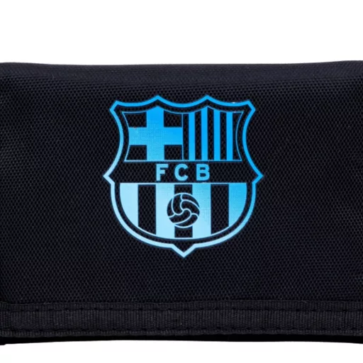 Barcelona pénztárca tépőzáras Black