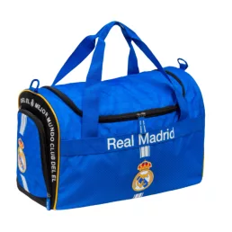 Real Madrid sporttáska, utazótáska kék cipőtartóval