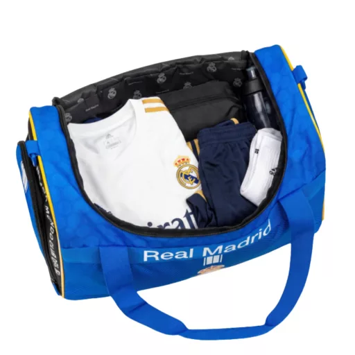 Real Madrid sporttáska, utazótáska kék cipőtartóval