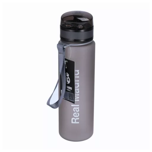 Real Madrid kulacs BPA mentes 600 ml szürke matt