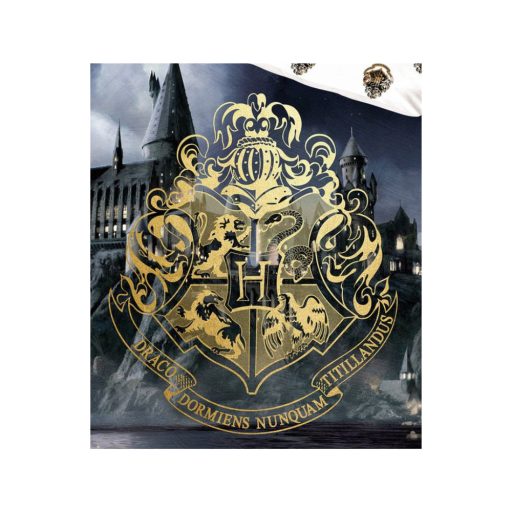 Harry Potter ágynemű 140 x 200 cm Roxfort címeres