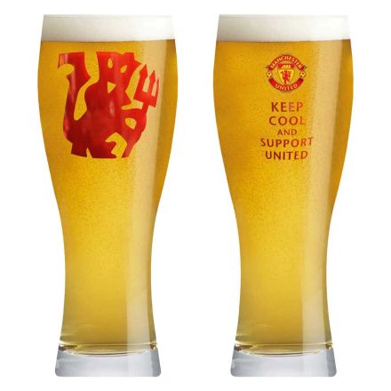 Manchester United söröspohár 500ml Keep cool and support United