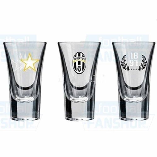 Juventus stampedlis pohár 50 ML 3 db-os