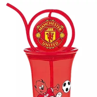 Manchester United pohár  ördögös szívószállal
