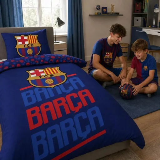 Barcelona ágynemű extra 140x200 cm pamut feliratos