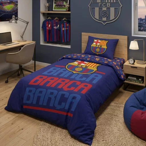 Barcelona ágynemű extra 140x200 cm pamut feliratos