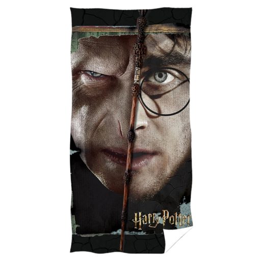 Harry Potter törölköző Voldemort/Harry 70x140 cm pamut