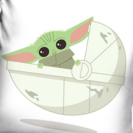 Star Wars párna Baby Yoda