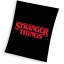 Stranger Things takaró wellsoft 130*170 cm fekete