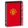 Manchester United gumis füzetbox A4