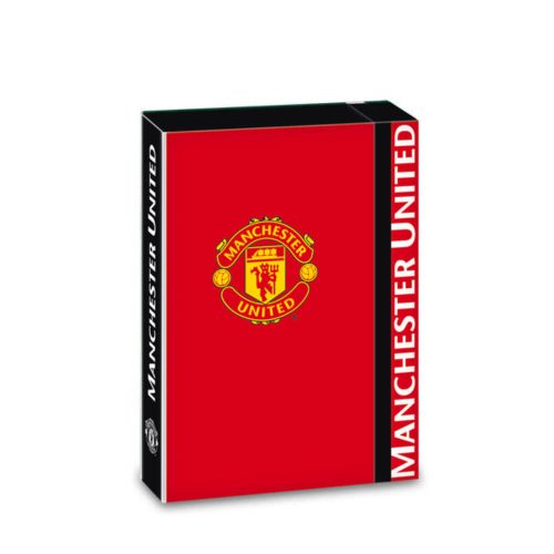 Manchester United gumis füzetbox A5