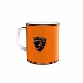 Lamborghini bögre dobozos narancs