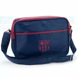 Barcelona oldaltáska közepes piros kék