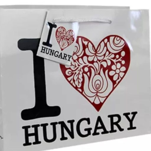 Magyarország dísztasak kicsi I LOVE HUNGARY