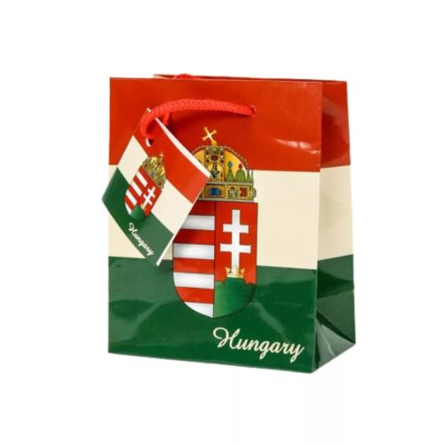 Magyarország dísztasak közepes trikolor címeres