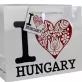 Magyarország dísztasak közepes I LOVE HUNGARY