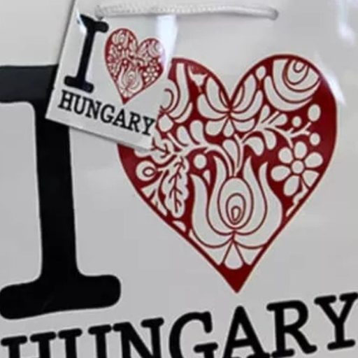 Magyarország dísztasak közepes I LOVE HUNGARY