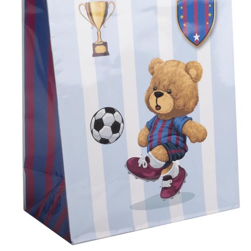 Ajándéktasak, dísztasak focista maci